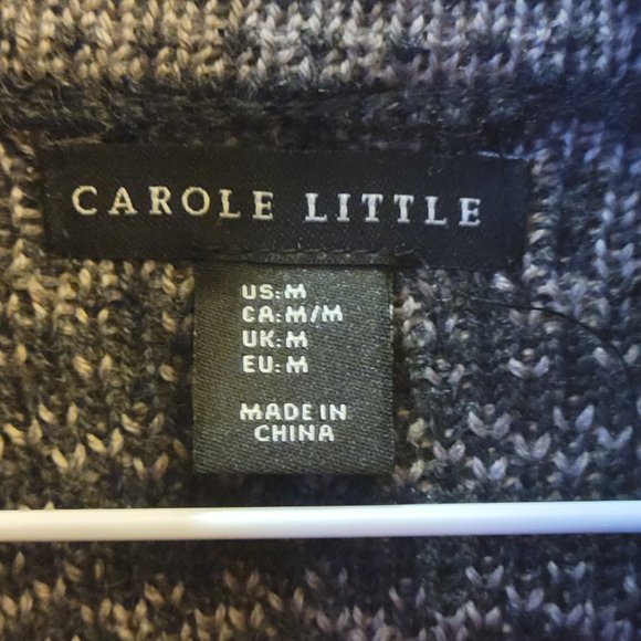 Carole Little Merino Wool Blend Button Cardigan - Picture 7 of 8